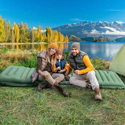 Matelas de Camping Ultraléger – Gonflage Rapide, Compact et Ultra Résistant