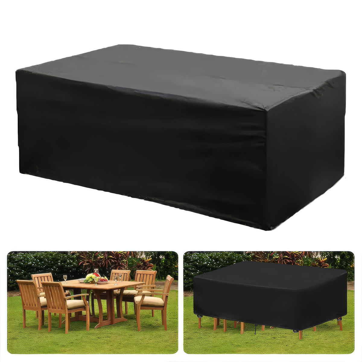 Housse de mobilier en polyester - protection pluie et soleil