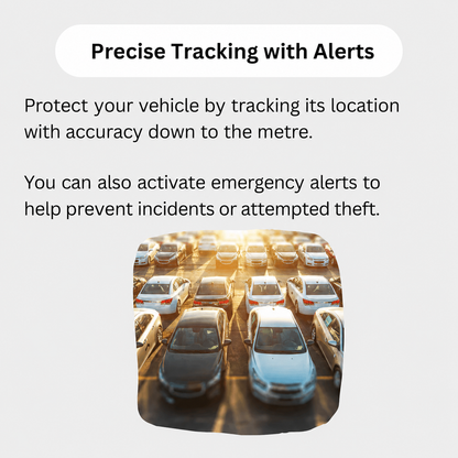 Car GPS Tracker - No Subscription - Accurate 24/7 Tracking, iOS / Android