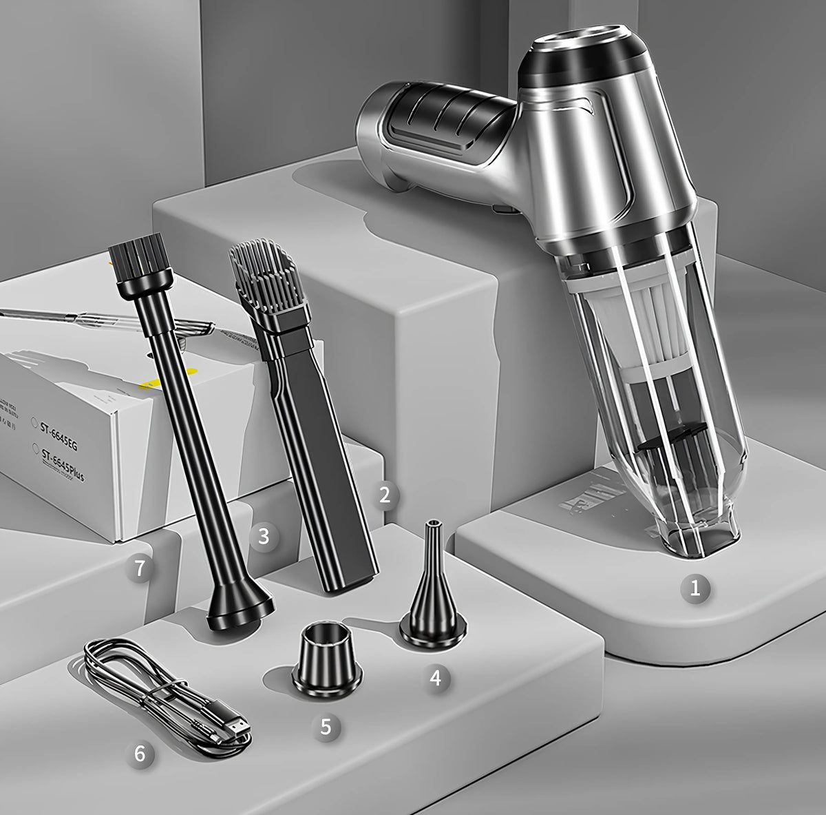 VacPro | Cordless Handheld Vacuum Cleaner for Home & Car