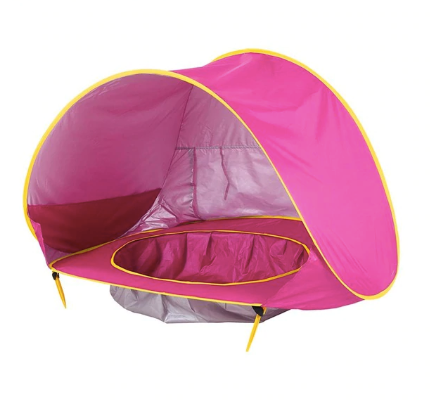Baby Beach Tent With Built-In Paddling Pool and UPF 50+ Shade