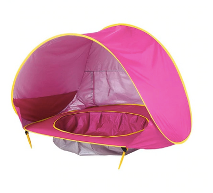 Baby Beach Tent With Built-In Paddling Pool and UPF 50+ Shade
