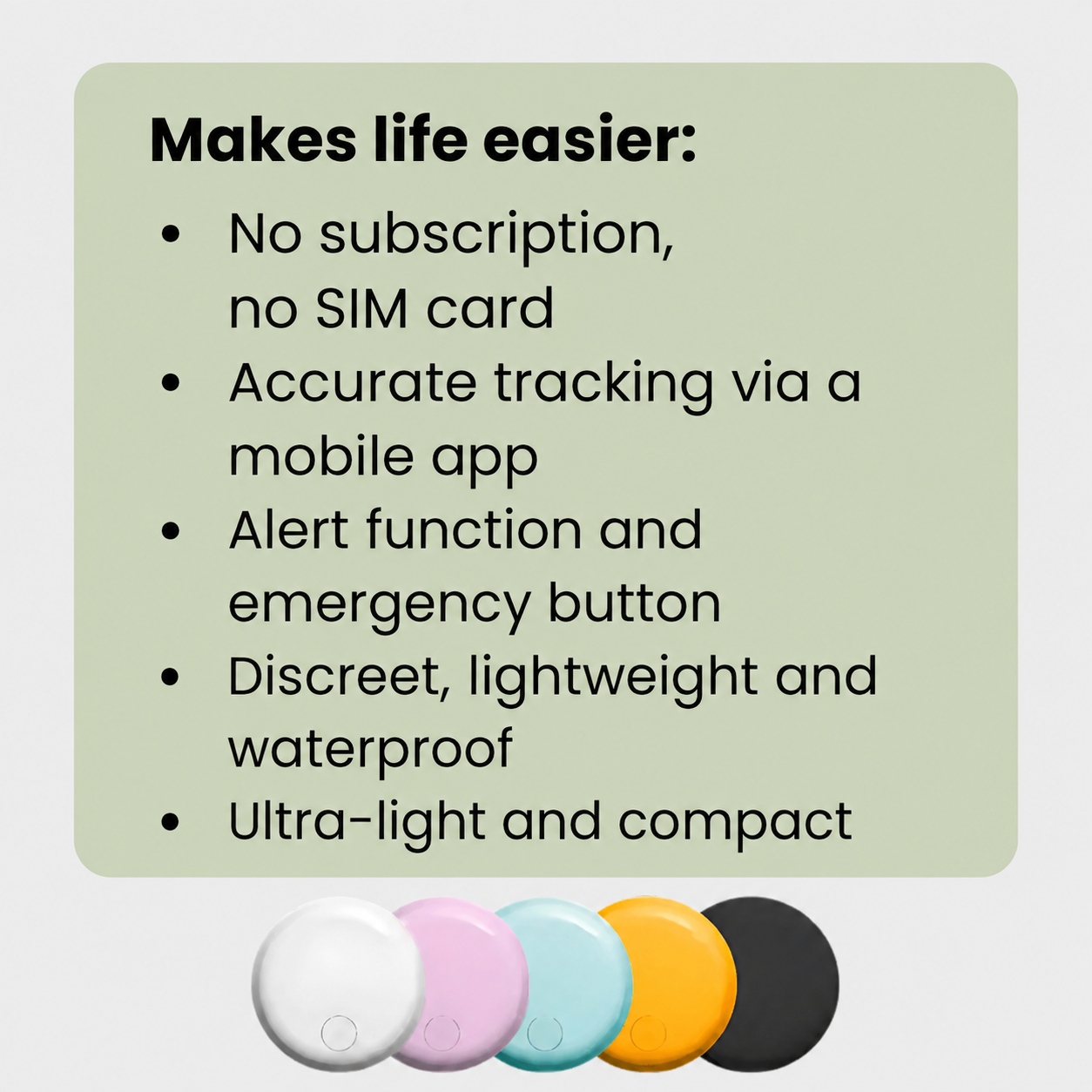 Kids GPS Tracker - No Subscription - Elsie - Android / iOS