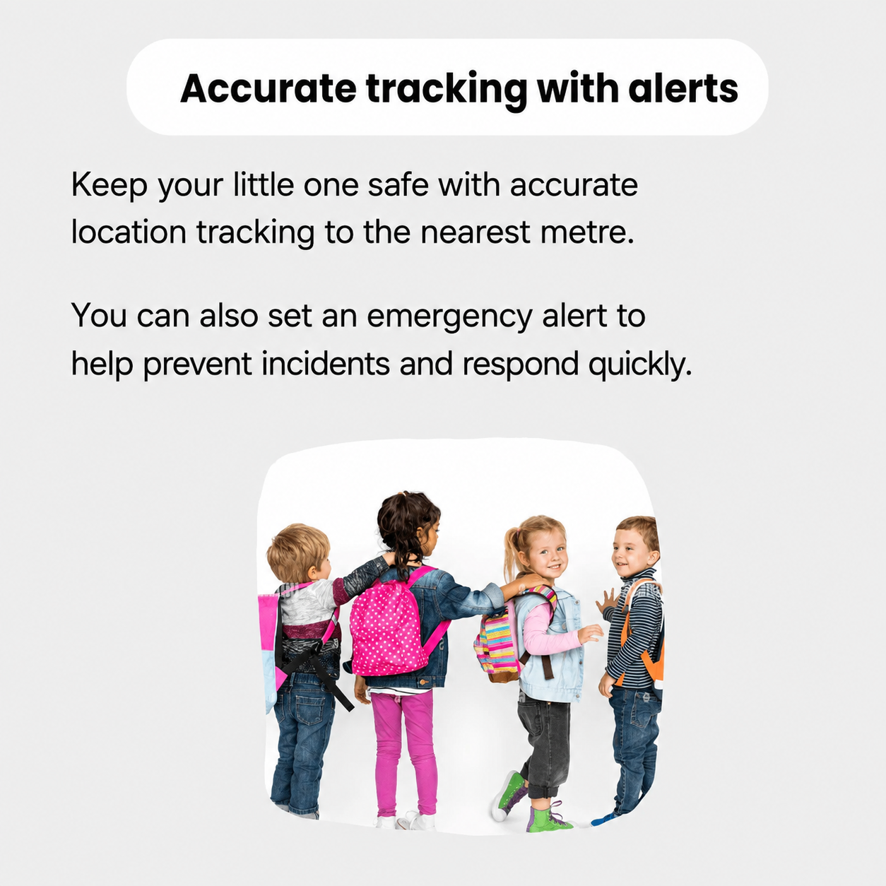 Kids GPS Tracker - No Subscription - Elsie - Android / iOS