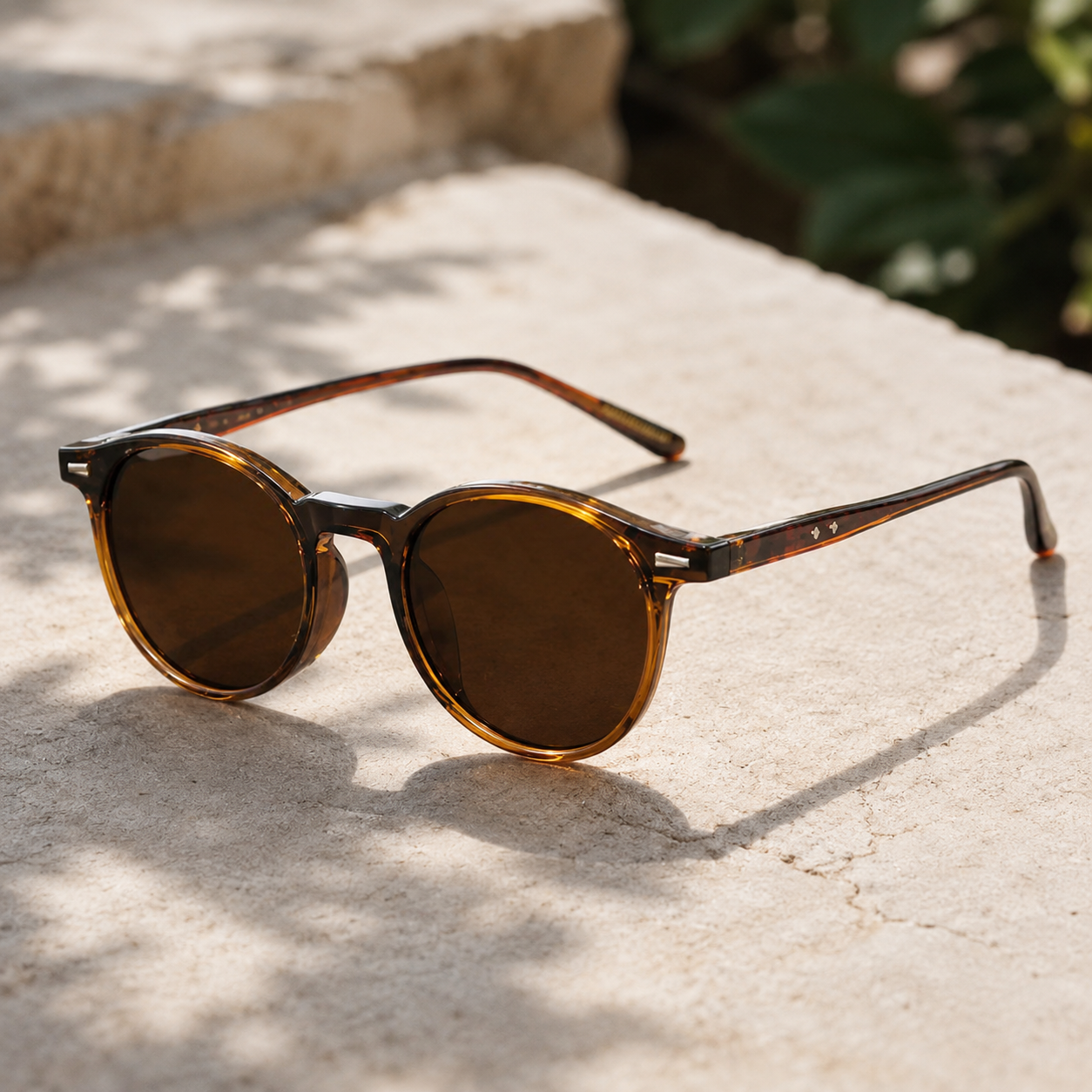 Round Polarized Sunglasses – UV400 Retro look