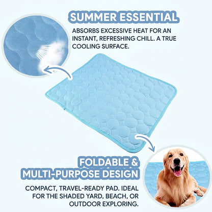 Self-cooling dog mat | Comfortable support for warm days