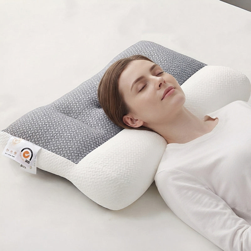 Cervical memory foam pillow - Ergonomic neck support for restful sleep