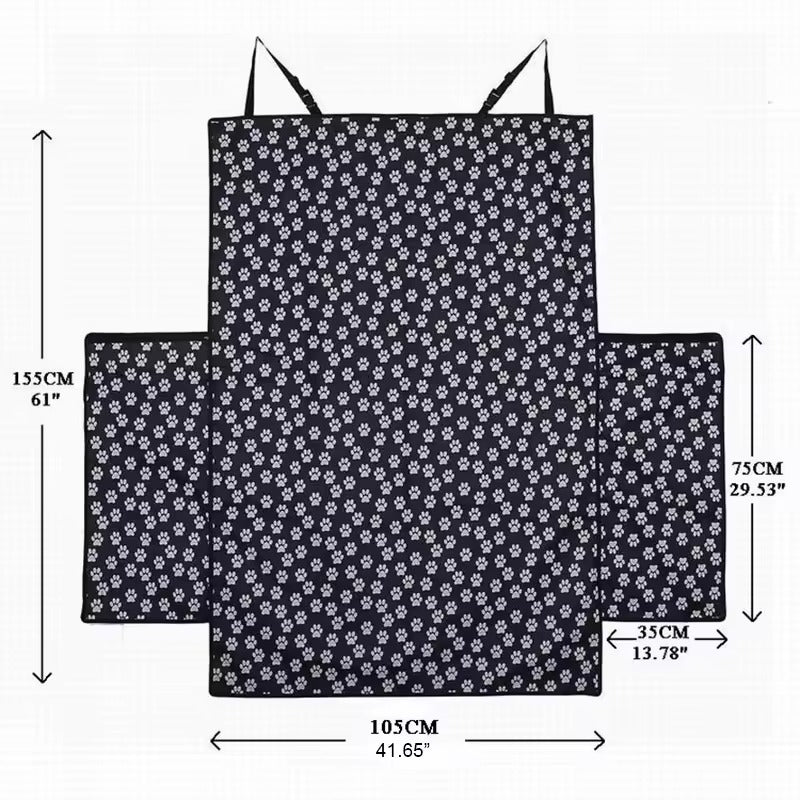 Boot cover for dogs and cats with vehicle protection