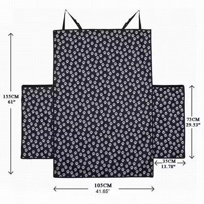Boot cover for dogs and cats with vehicle protection