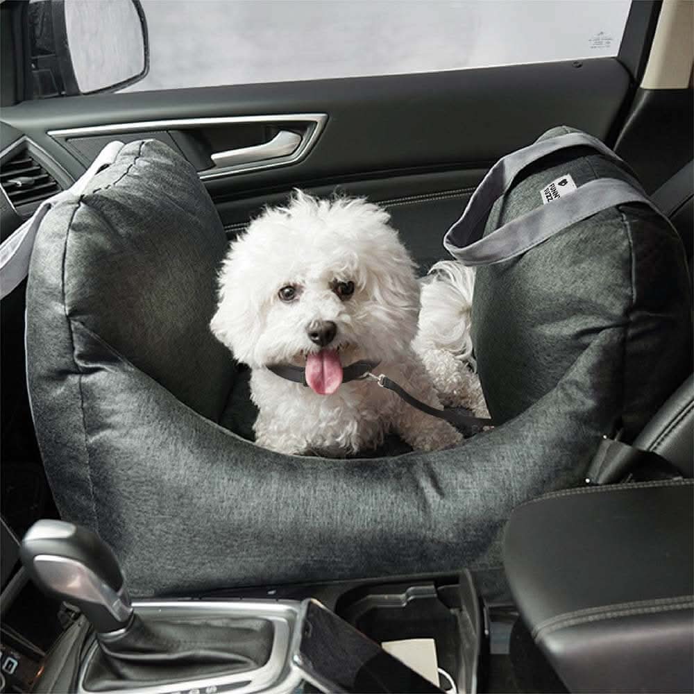 Siège auto pour chien en tissu Oxford - maintien stable en voyage