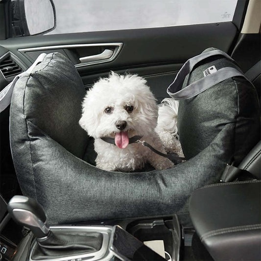Siège auto pour chien en tissu Oxford - maintien stable en voyage