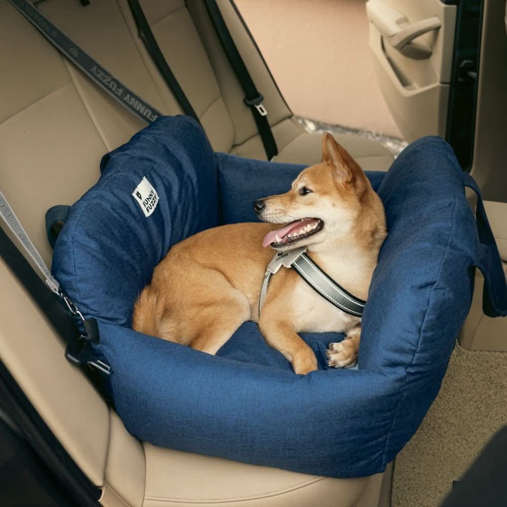 Siège auto pour chien en tissu Oxford - maintien stable en voyage