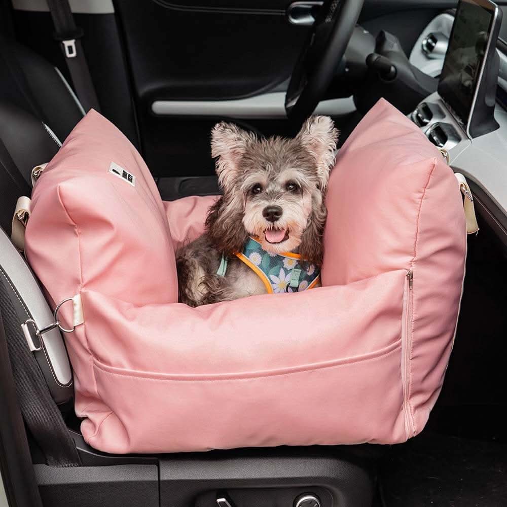 Siège auto pour chien en tissu Oxford - maintien stable en voyage