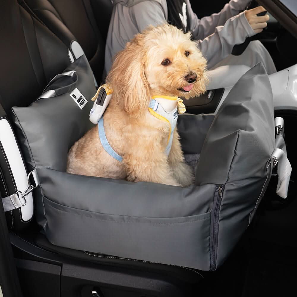 Siège auto pour chien en tissu Oxford - maintien stable en voyage