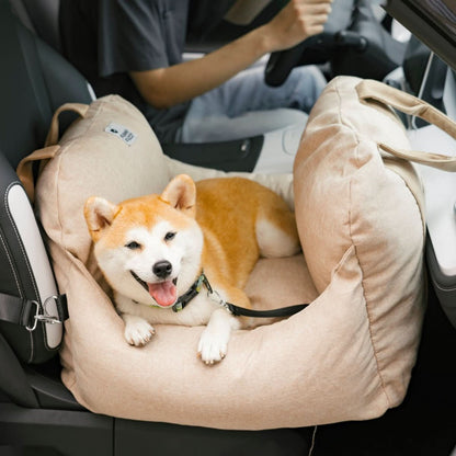Siège auto pour chien en tissu Oxford - maintien stable en voyage