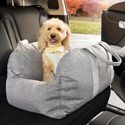 Siège auto pour chien en tissu Oxford - maintien stable en voyage