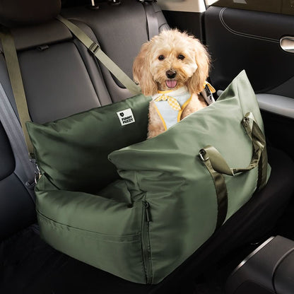 Siège auto pour chien en tissu Oxford - maintien stable en voyage
