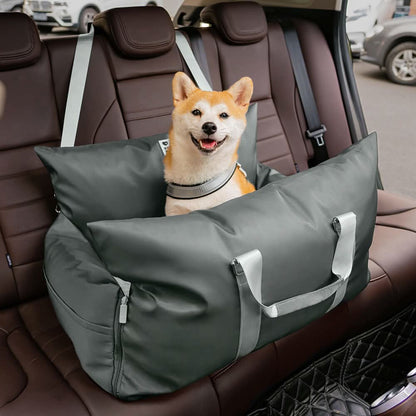Siège auto pour chien en tissu Oxford - maintien stable en voyage