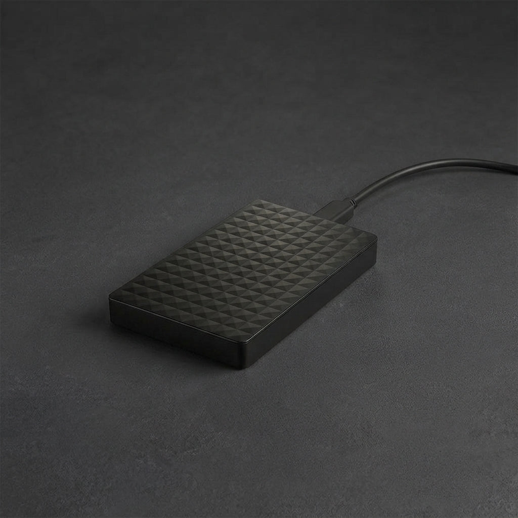 10TB portable external hard drive - USB 3.0, slim and universal