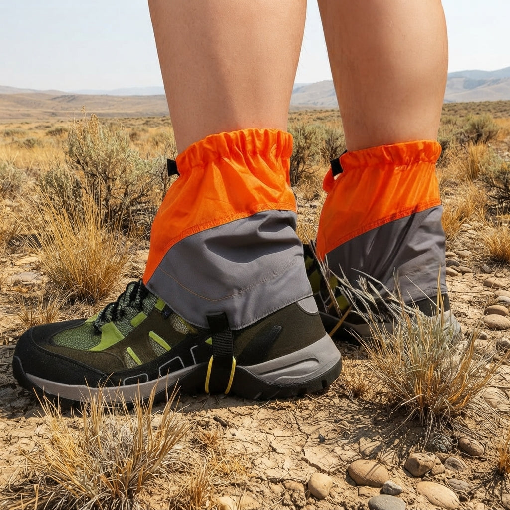 20D hiking gaiters 20cm – Waterproof protection from rain and mud