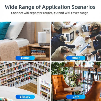 Outdoor dual-band WiFi booster | Long-range 1200Mbps connectivity