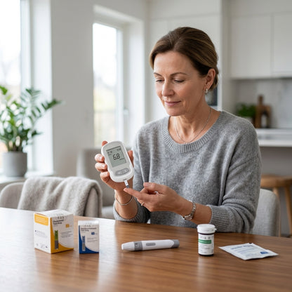 Home cholesterol test kit for convenient blood cholesterol monitoring