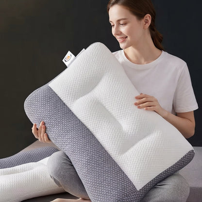 Cervical memory foam pillow - Ergonomic neck support for restful sleep