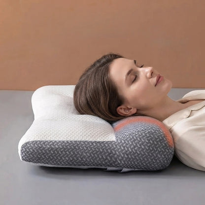 Cervical memory foam pillow - Ergonomic neck support for restful sleep