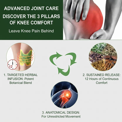 Natural Herbal Knee Patches for Soothing Everyday Joint Comfort