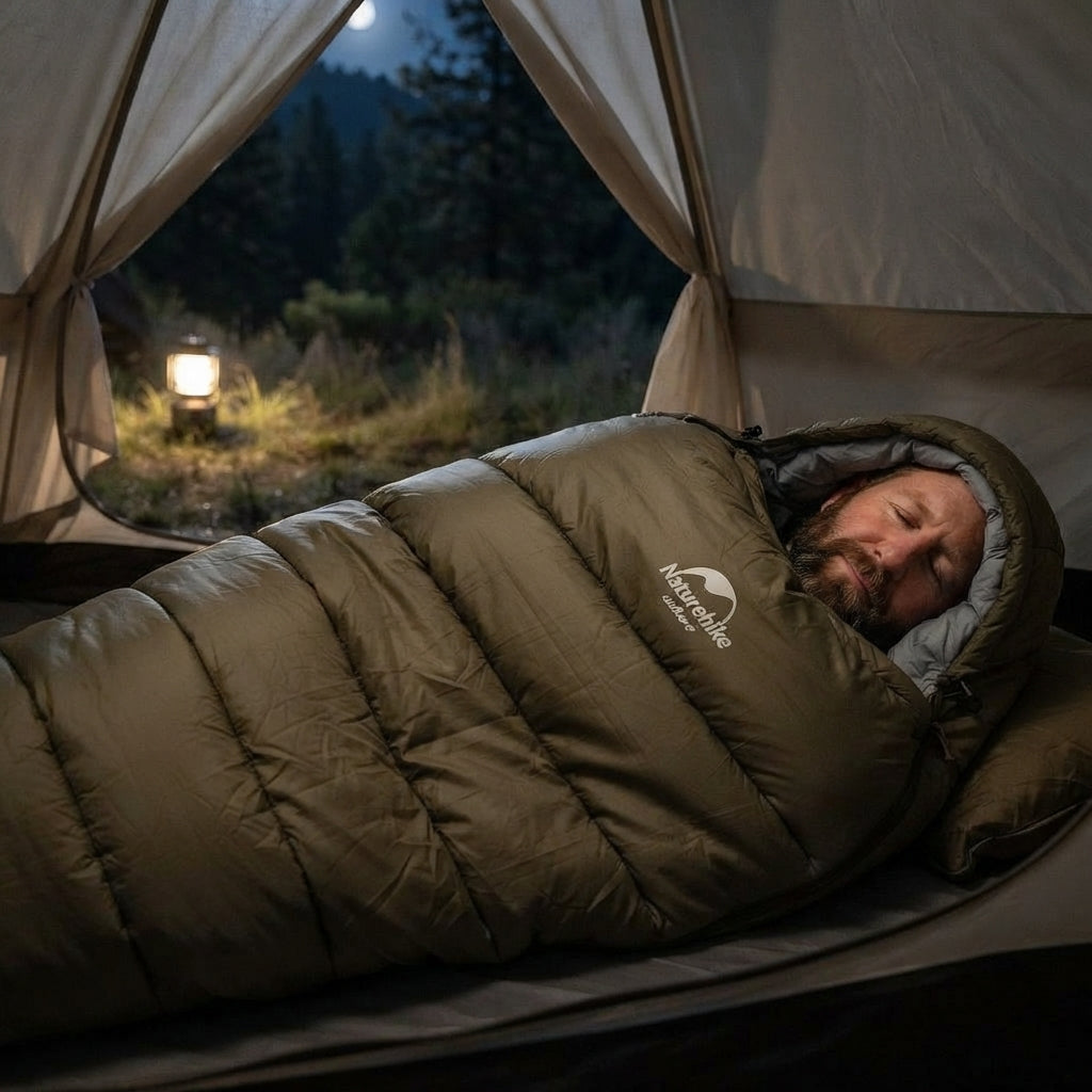 4 season sleeping bag - Warm, spacious and easy to pack