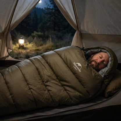 4 season sleeping bag - Warm, spacious and easy to pack