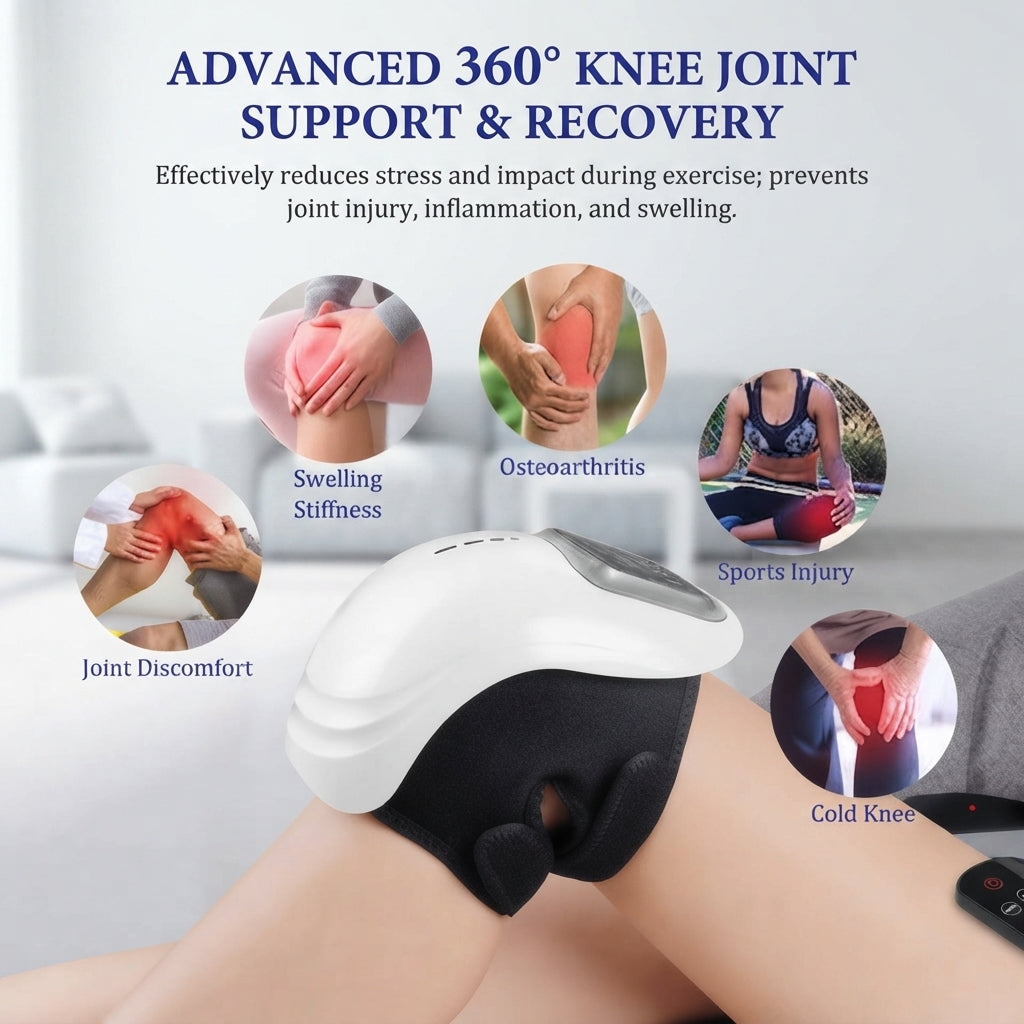 Knee massager - Infrared heat and soothing massage for daily comfort