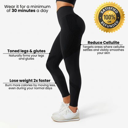 Supportive active leggings with a comfortable stretch fit