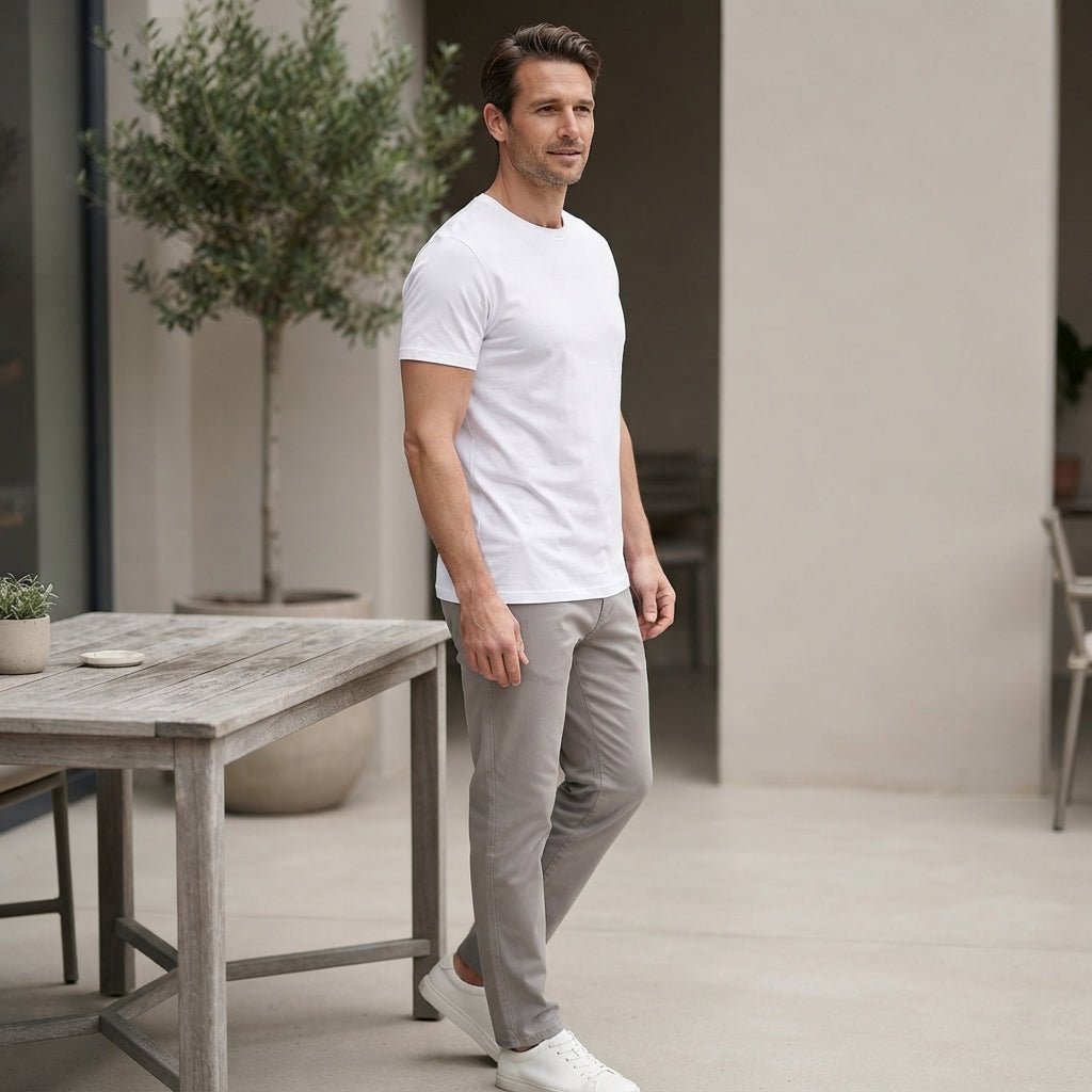 Men’s everyday crew neck t-shirt | Simple style for casual wear
