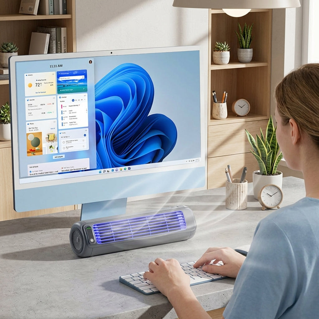 Portable rechargeable air conditioner - Convenient cooling for home comfort