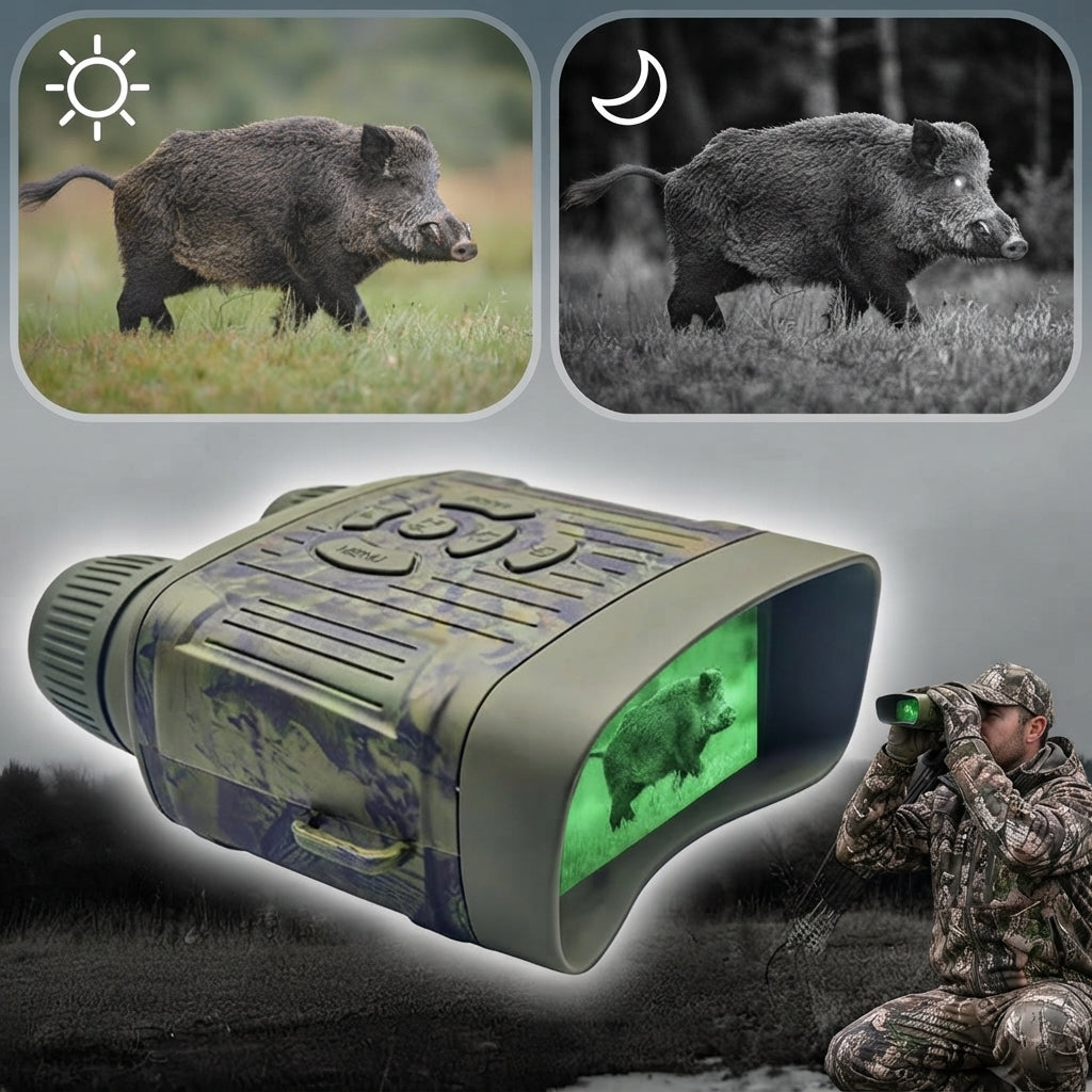 Night vision binoculars - Infrared HD viewing for outdoor adventures
