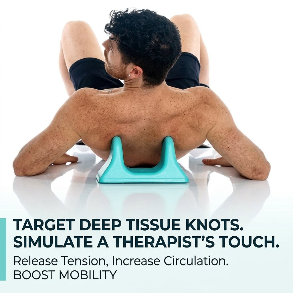 Psoas muscle release tool for deep tissue massage and relaxation