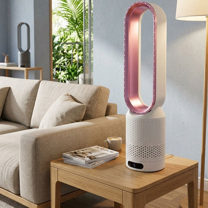 3-in-1 portable air cooler with UV-C purification and ioniser
