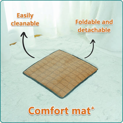 Cooling tent for cats with breathable fabric and portable design