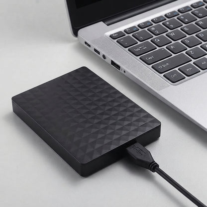 10TB portable external hard drive - USB 3.0, slim and universal