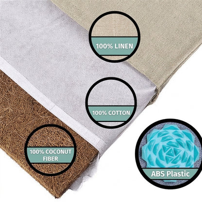 Acupressure relaxation mat with supportive pillow for everyday use