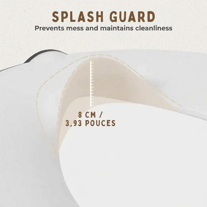 Foldable portable toilet seat for children with non-slip base