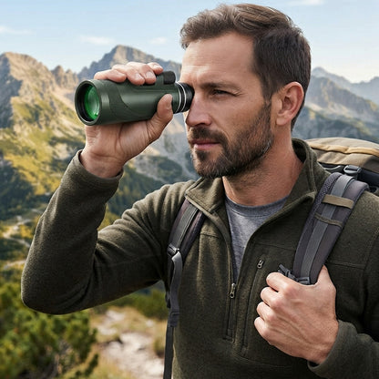Compact monocular telescope | HD long-range viewing for outdoor use