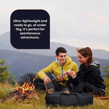 3-second pop-up camping tent for 2–3 people with UV protection