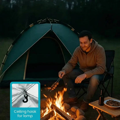 3-second pop-up camping tent for 2–3 people with UV protection