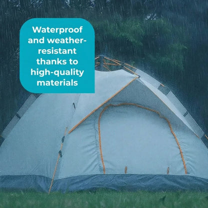 3-second pop-up camping tent for 2–3 people with UV protection