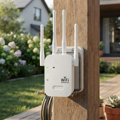 Outdoor dual-band WiFi booster | Long-range 1200Mbps connectivity
