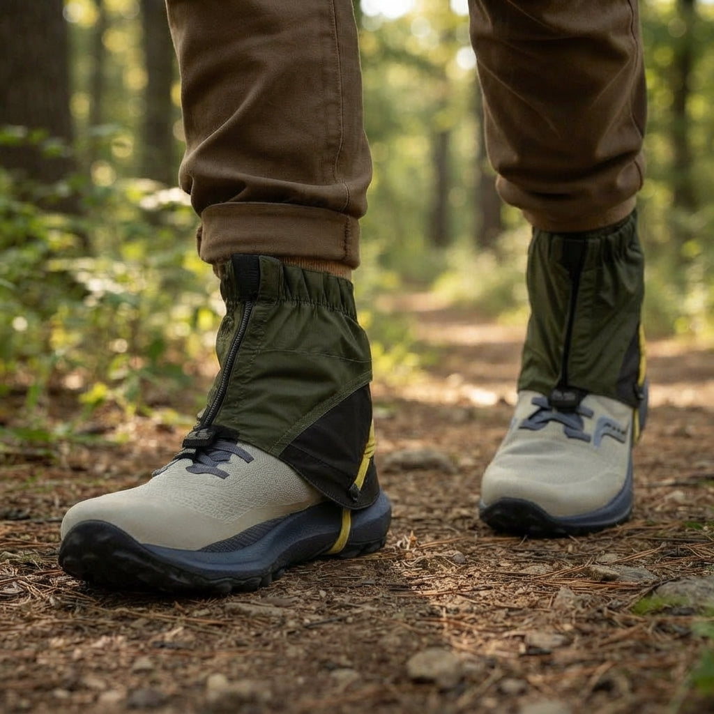 20D hiking gaiters 20cm – Waterproof protection from rain and mud