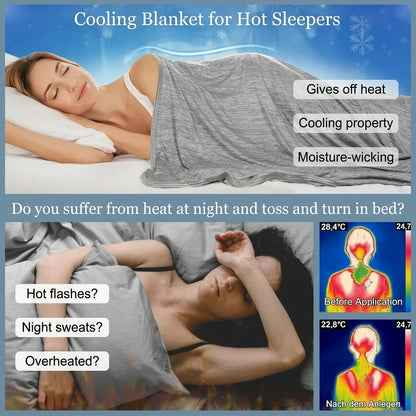 Cooling summer quilt for lightweight comfort on warm nights