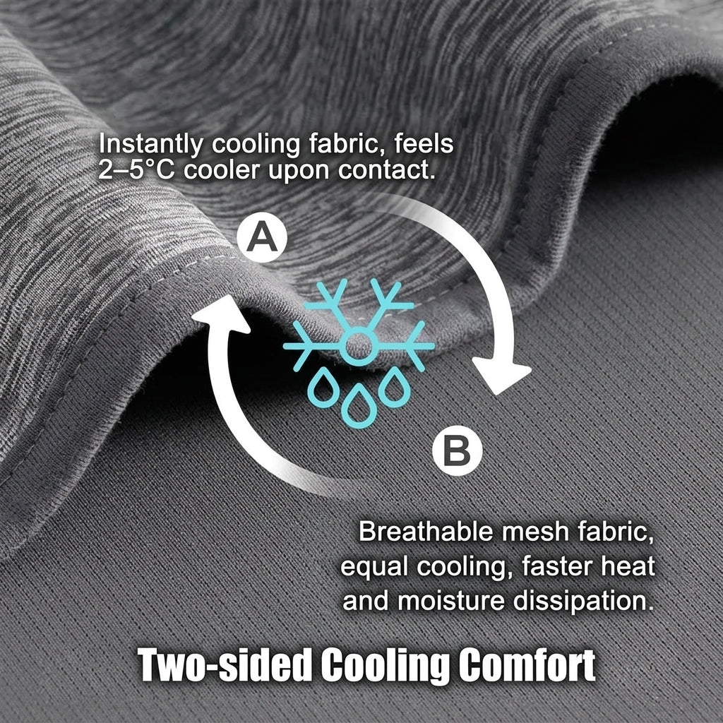 Cooling summer quilt for lightweight comfort on warm nights